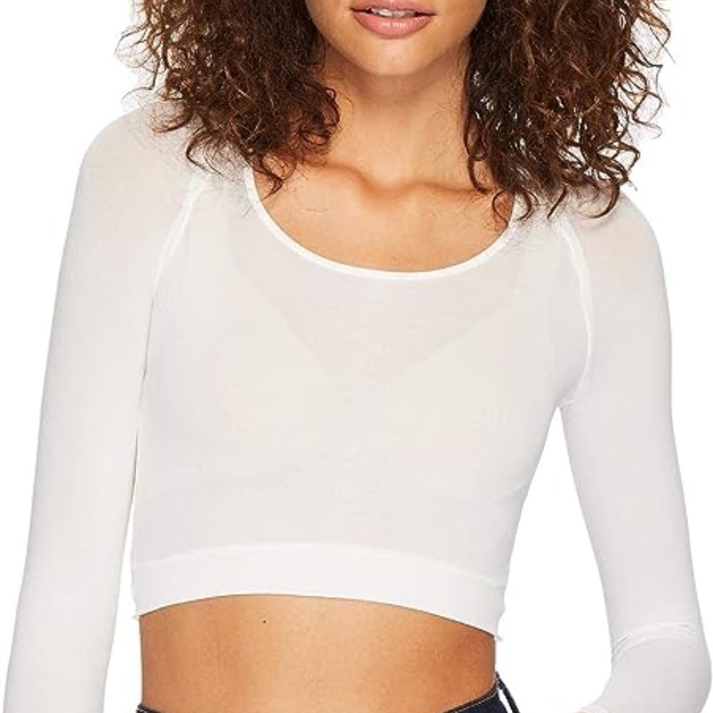 SPANX Women's Long Sleeve Arm Tights™ Layering Piece, Opaque Size M